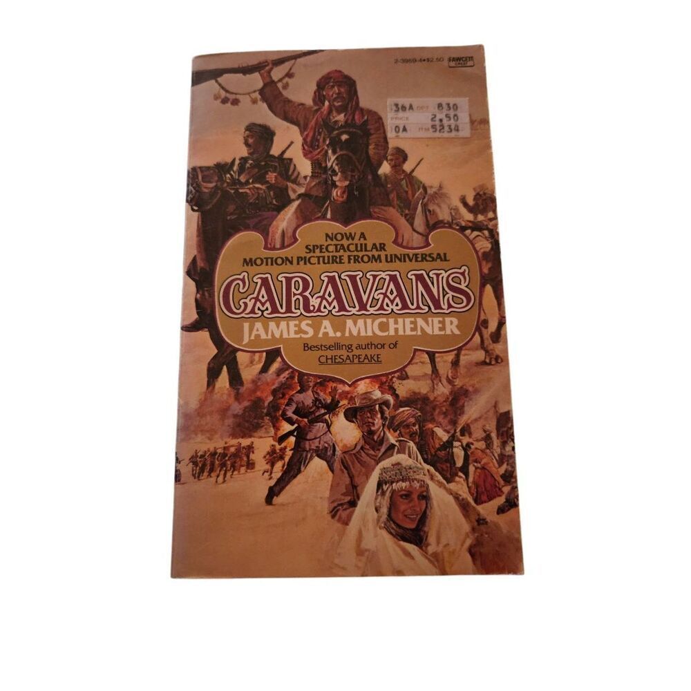 Caravans by James A. Michener fawcett crest books 0449239594250